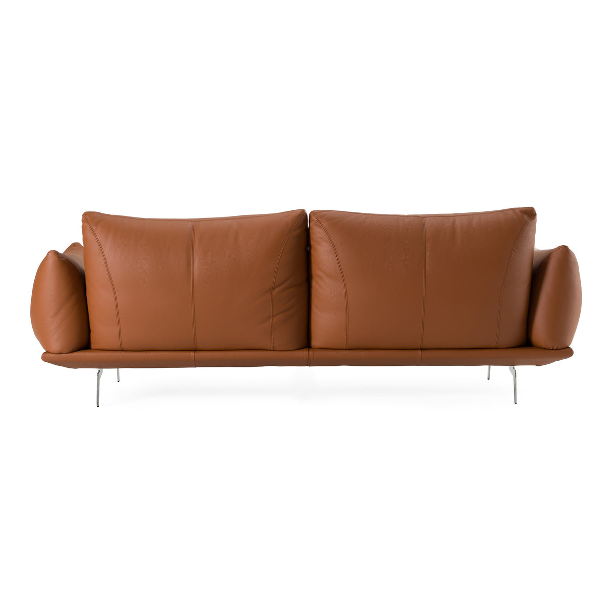 Saint Tropez - Modern Italian Cognac Leather Sofa by VIG Furniture - View 4
