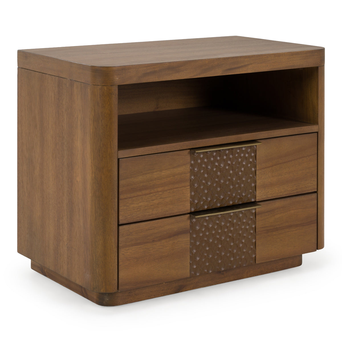 Salazar - Modern Acacia Nightstand by VIG Furniture - View 2