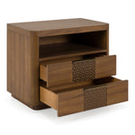 Salazar - Modern Acacia Nightstand by VIG Furniture - View 5