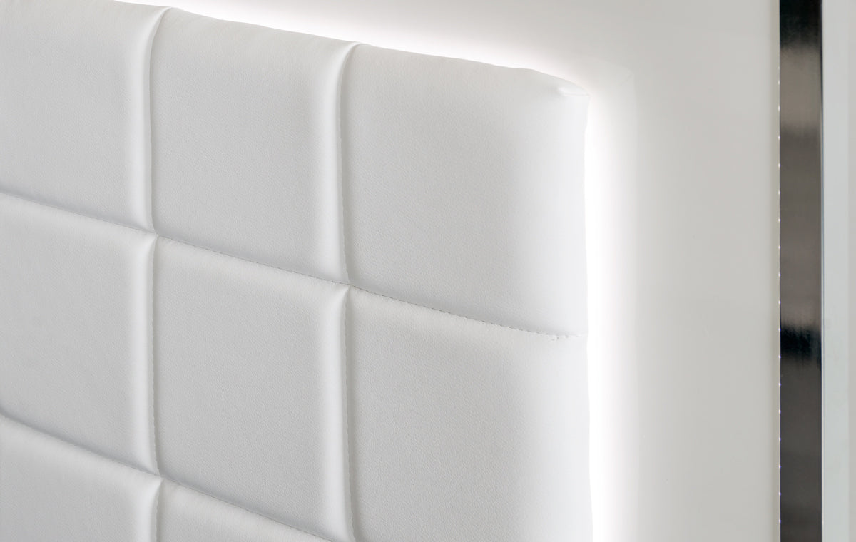 San Marino Modern White Bed by VIG Furniture - View 5