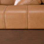 Sandstone - Modern Brown Leather Sofa Set w/ Electric Recliners by VIG Furniture - View 9