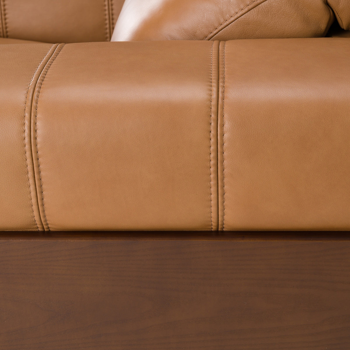 Sandstone - Modern Brown Leather Sofa Set w/ Electric Recliners by VIG Furniture - View 9
