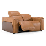 Sandstone - Modern Brown Leather Sofa Set w/ Electric Recliners by VIG Furniture - View 7