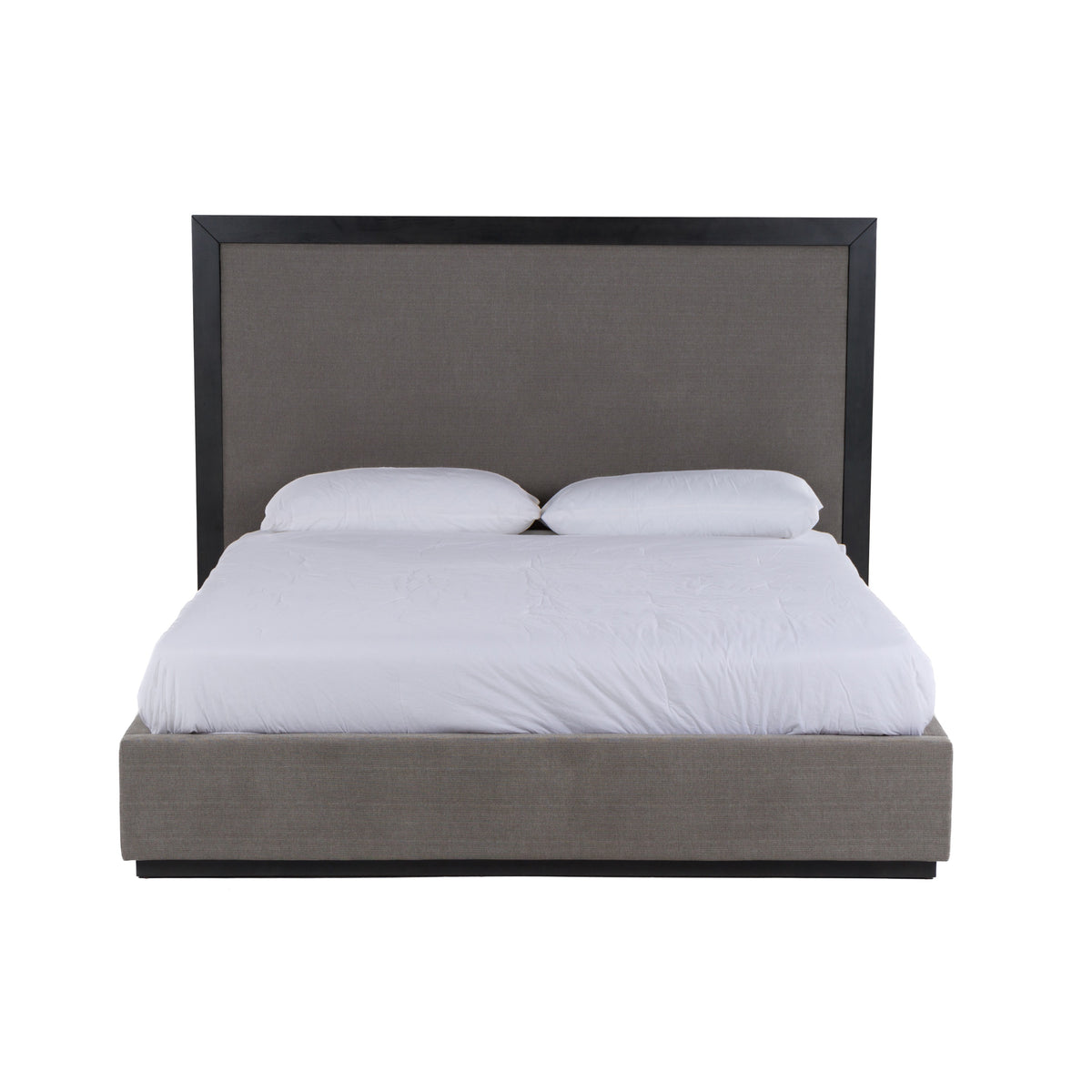 Santa Barbara - Modern Grey Fabric + Grey Wash Bed by VIG Furniture - View 4