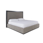 Santa Barbara - Modern Grey Fabric + Grey Wash Bed by VIG Furniture - View 5