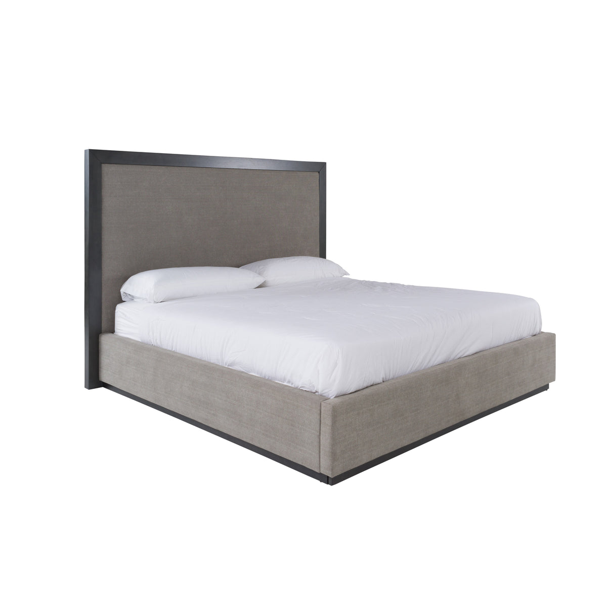 Santa Barbara - Modern Grey Fabric + Grey Wash Bed by VIG Furniture - View 5