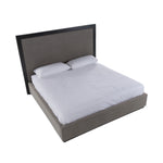 Santa Barbara - Modern Grey Fabric + Grey Wash Bed by VIG Furniture - View 6