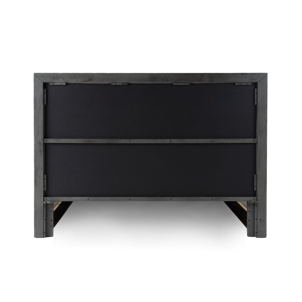 Santa Barbara - Modern Grey Fabric + Grey Wash Bed by VIG Furniture - View 8
