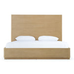Queen Santa Monica - Modern Natual Oak Bed