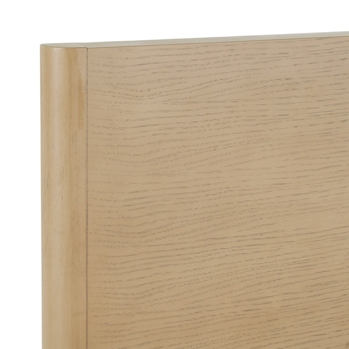 Queen Santa Monica - Modern Natual Oak Bed