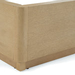 Queen Santa Monica - Modern Natual Oak Bed