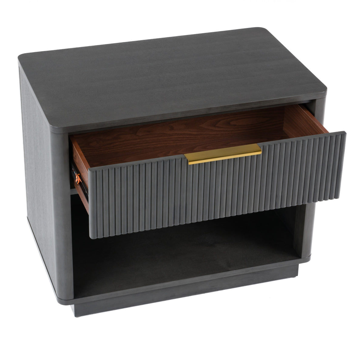 Santa Monica - Modern Grey Wash Nightstand by VIG Furniture - View 14