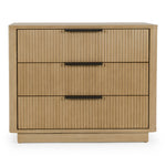 Santa Monica - Modern Natural Oak 3 Drawer Nightstand by VIG Furniture - View 1