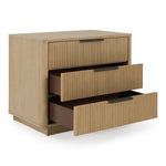 Santa Monica - Modern Natural Oak 3 Drawer Nightstand by VIG Furniture - View 5