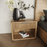 California King Santa Monica - Modern Natural Oak Bedroom Set