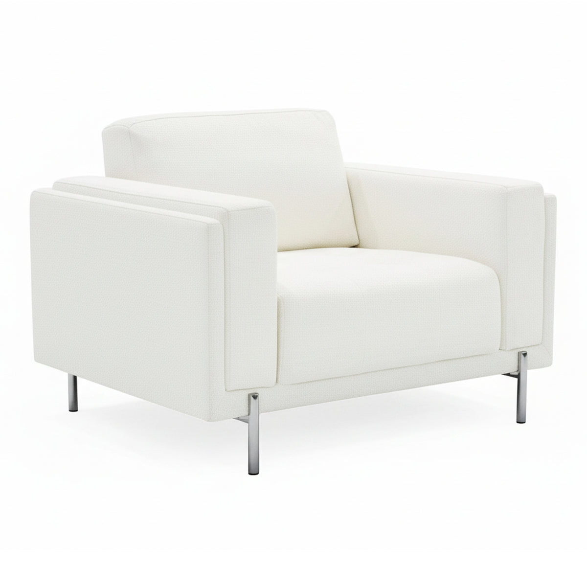 Schmidt - Modern Off White Fabric Chair by VIG Furniture - View 1