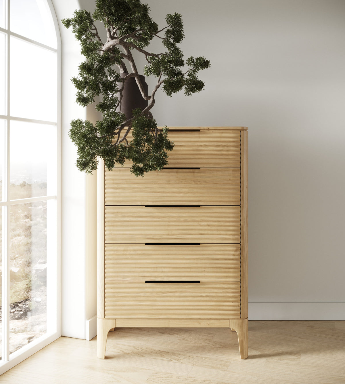 Seattle - Modern Natural Oak Chest by VIG Furniture - View 10