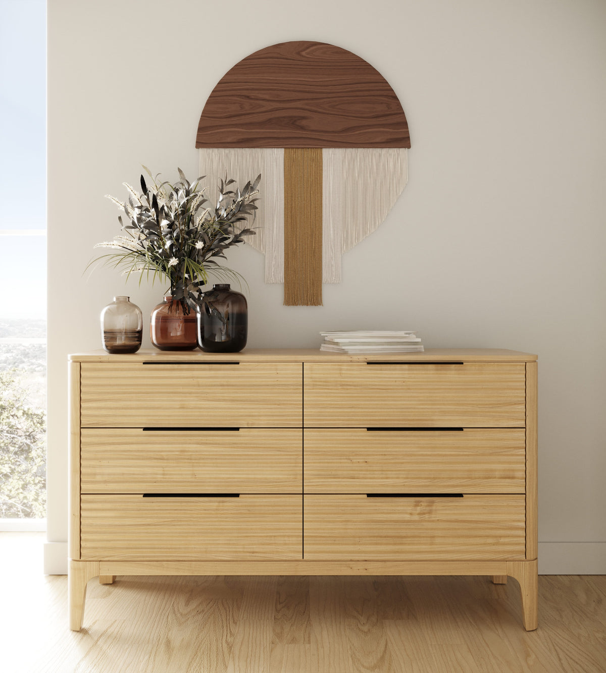 Seattle - Modern Natural Oak Dresser by VIG Furniture - View 10