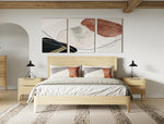 Queen Seattle - Modern Natural Oak Bedroom Set