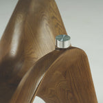 Seguin - Round Glass + Walnut Dining Table by VIG Furniture - View 4