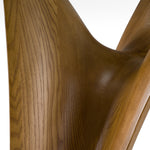 Seguin - Round Glass + Walnut Dining Table by VIG Furniture - View 5