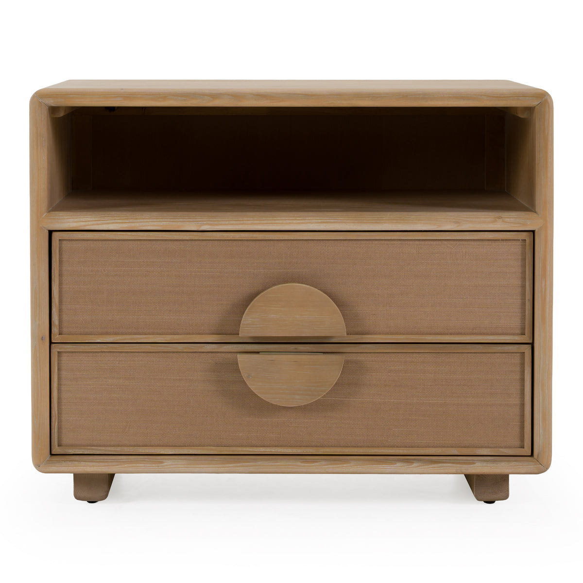Sergio - Modern Natural Oak Nightstand by VIG Furniture - View 1