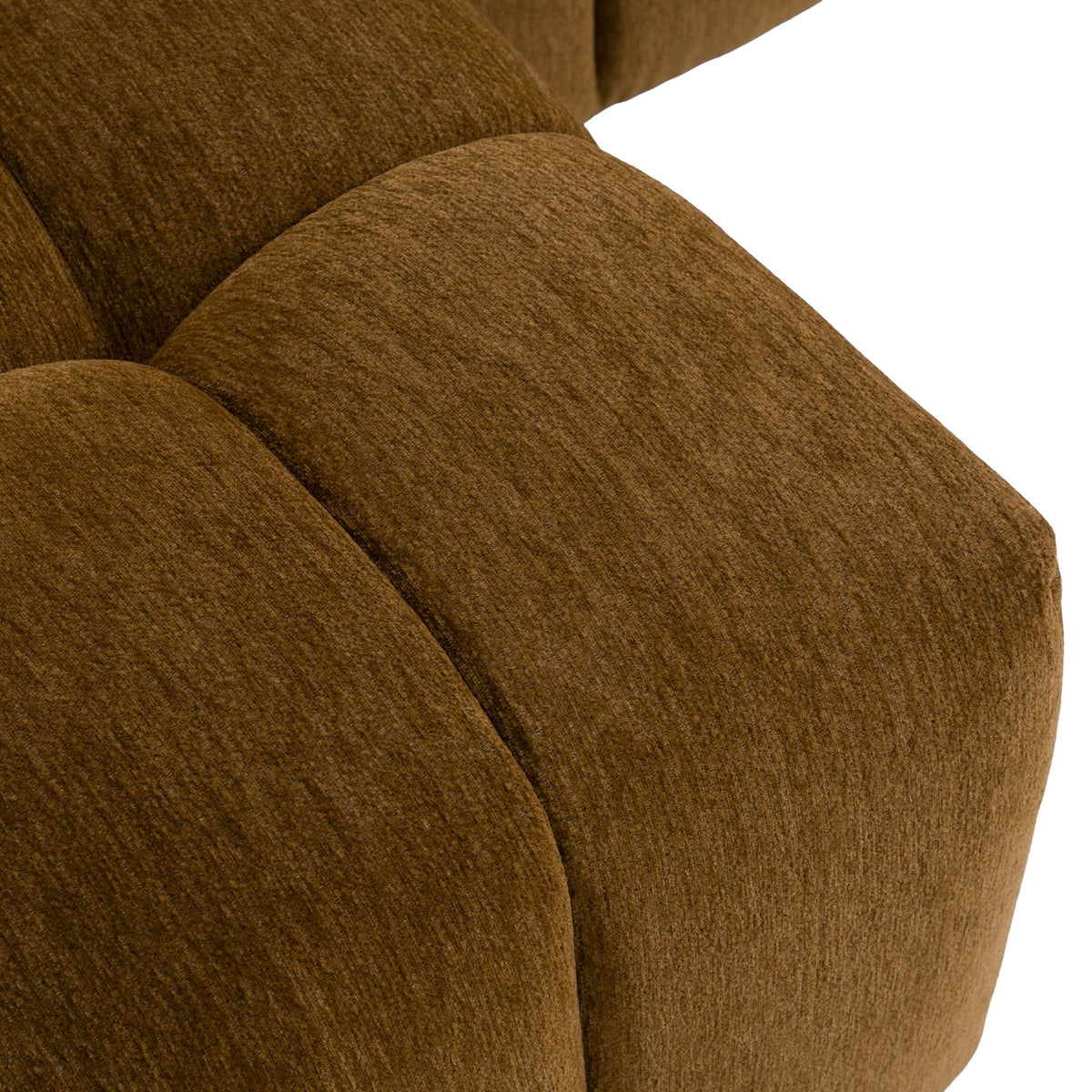 Shapiro - Modern Brown Fabric Sectional Sofa w/ Left Facing Chaise by VIG Furniture - View 8