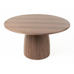 Sheridan - Mid-Century Modern Walnut Round Dining Table by VIG Furniture - View 6