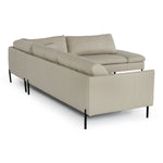 Sherry - Modern Grey Leather Right Facing Sectional Sofa by VIG Furniture - View 9