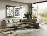 Sherry - Modern Grey Leather Right Facing Sectional Sofa by VIG Furniture - View 10
