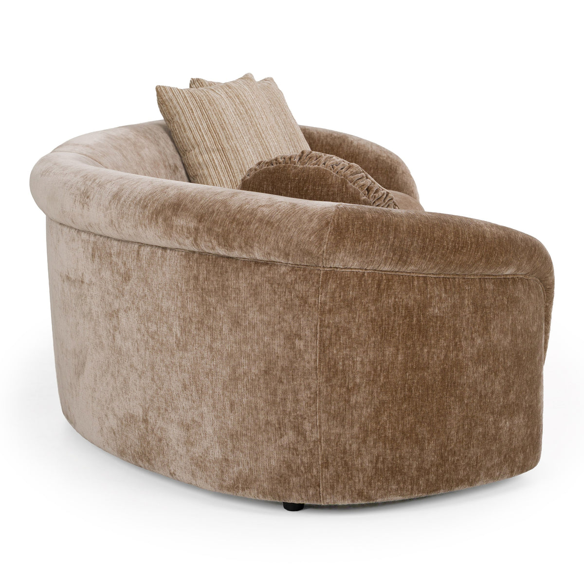 Sheth - Modern Brown Fabric Curved Sectional Sofa by VIG Furniture - View 11