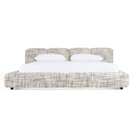 Shiloh - Modern Off-White + Black Fabric Bed by VIG Furniture - View 1