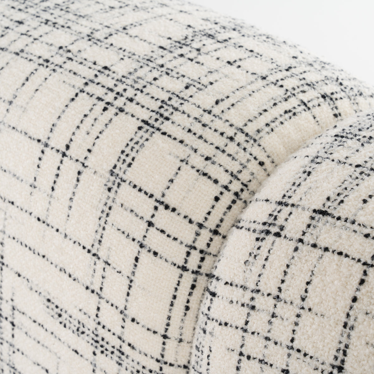 Shiloh - Modern Off-White + Black Fabric Bed by VIG Furniture - View 4