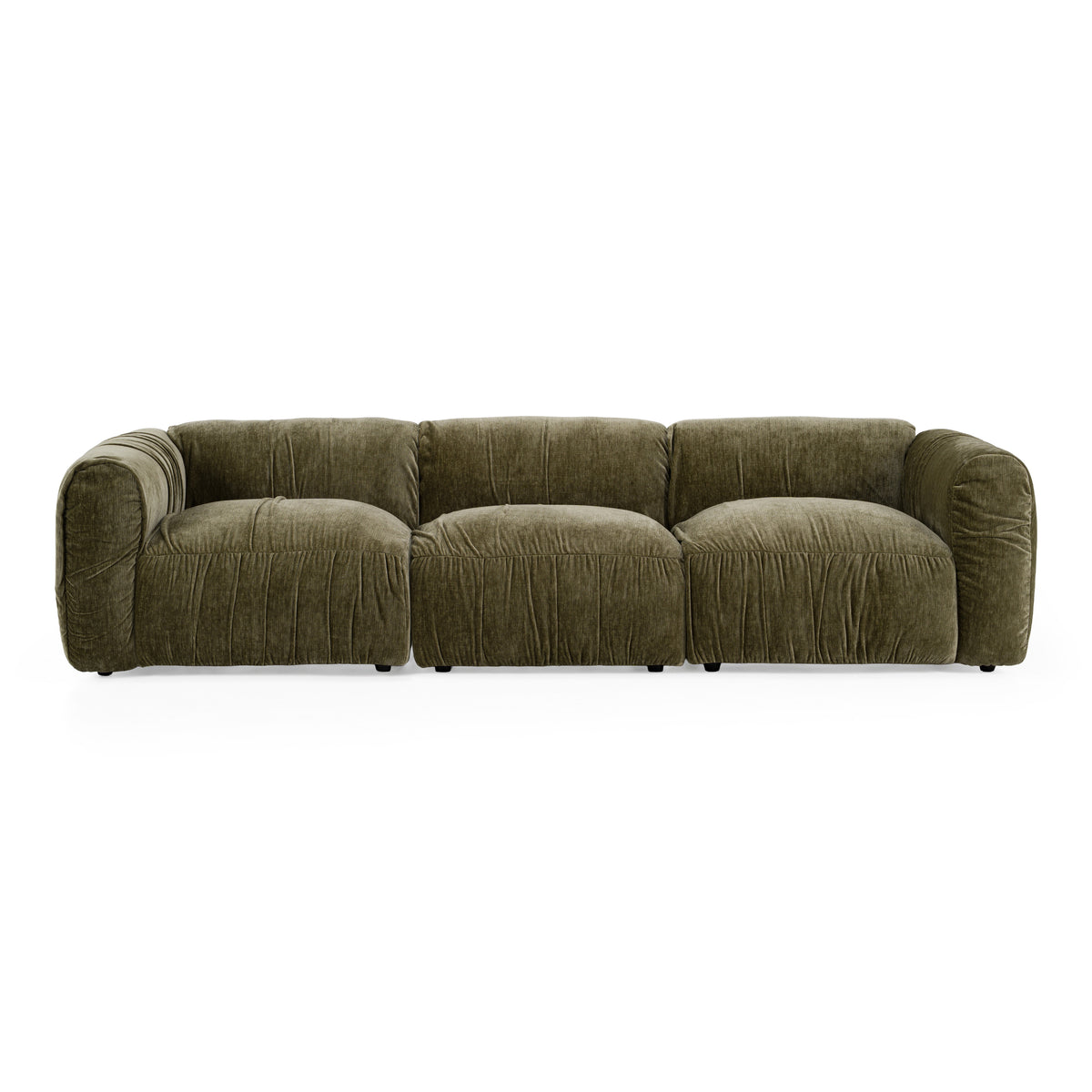 Siegal - Modern Olive Green Fabric Sofa by VIG Furniture - View 1