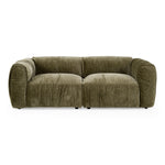 Siegal - Modern Olive Green Fabric Loveseat Sofa by VIG Furniture - View 1