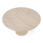 Sinai - Modern Faux Travertine Concrete Round Dining Table by VIG Furniture - View 3