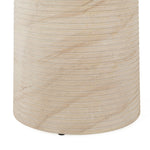 Sinai - Modern Faux Travertine Concrete Round Dining Table by VIG Furniture - View 5