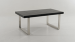 Skyline Modern Black Crocodile Lacquer Extendable Dining Table by VIG Furniture - View 9