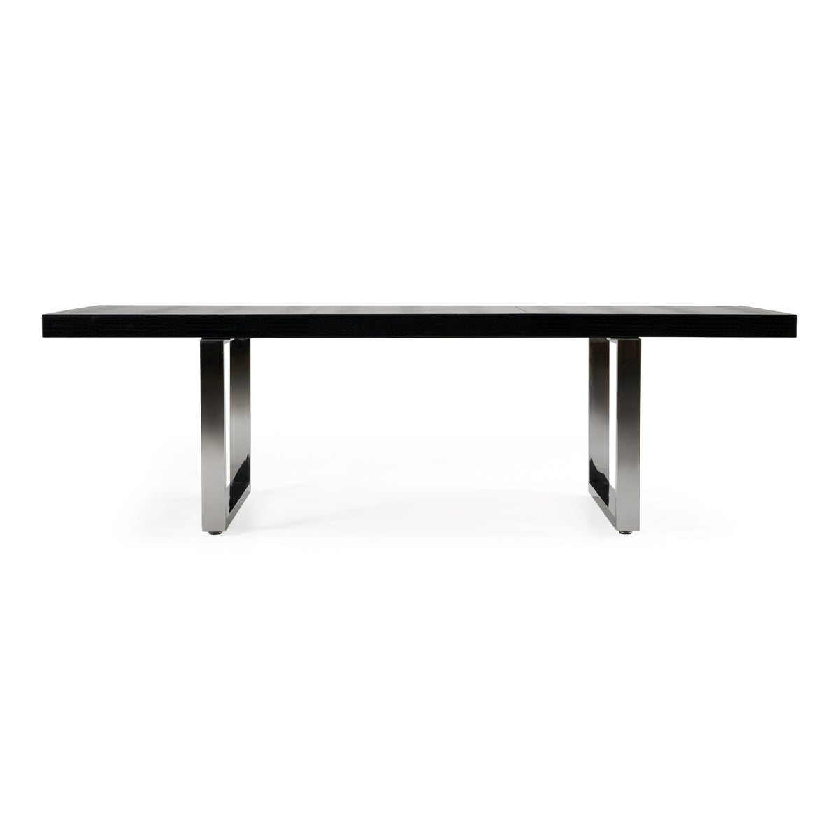 Skyline Modern Black Crocodile Lacquer Extendable Dining Table by VIG Furniture - View 1