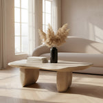 Slone - Modern Beige Concrete Coffee Table by VIG Furniture - View 4