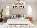 Sogno - Italian Modern Beige Fabric High Headboard Bed by VIG Furniture - View 2