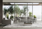 Soho - Contemporary Italian Light Grey Leather Sofa by VIG Furniture - View 3