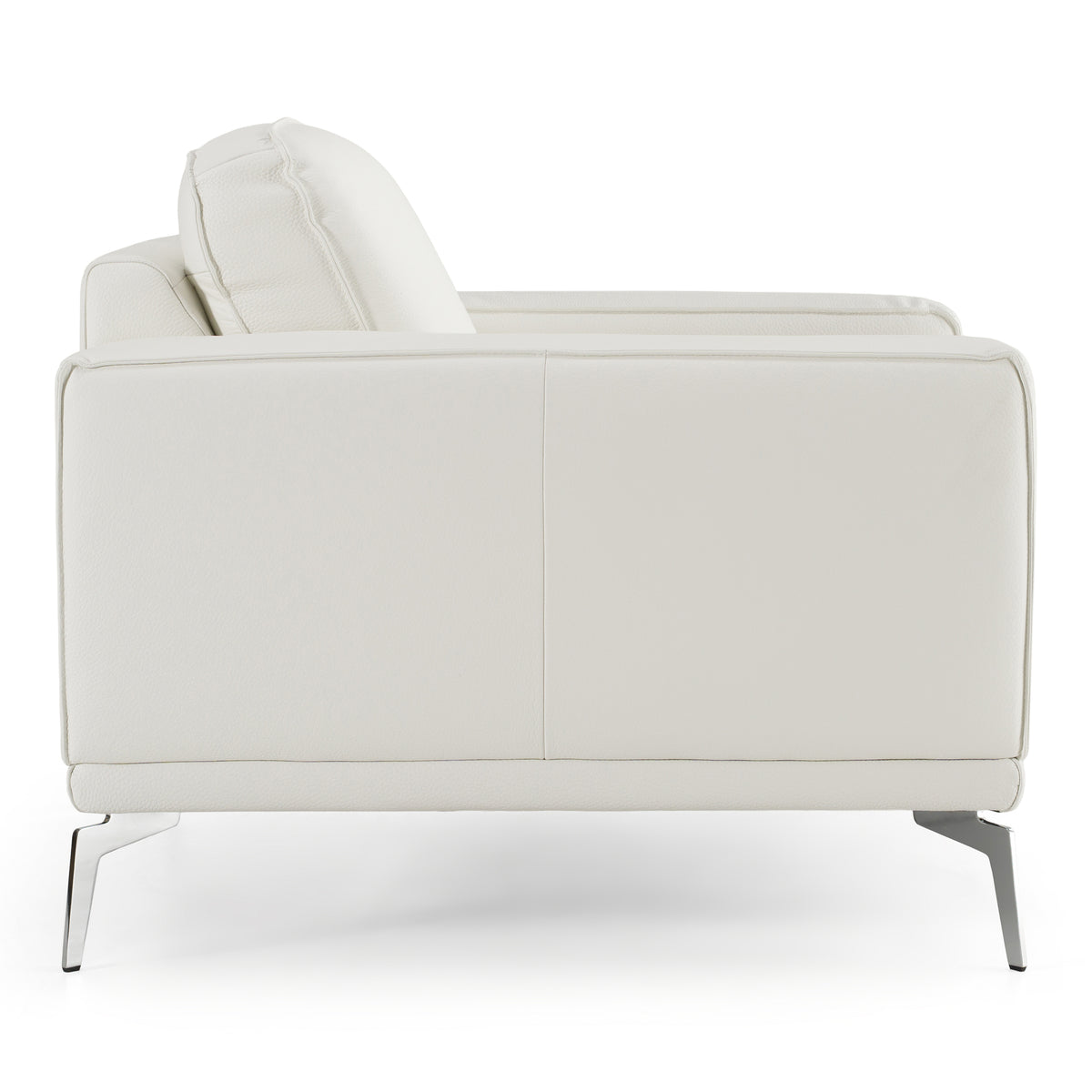 Soho - Contemporary Italian White Leather Armchair by VIG Furniture - View 4