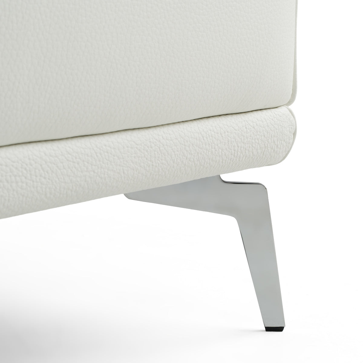 Soho - Contemporary Italian White Leather Armchair by VIG Furniture - View 7