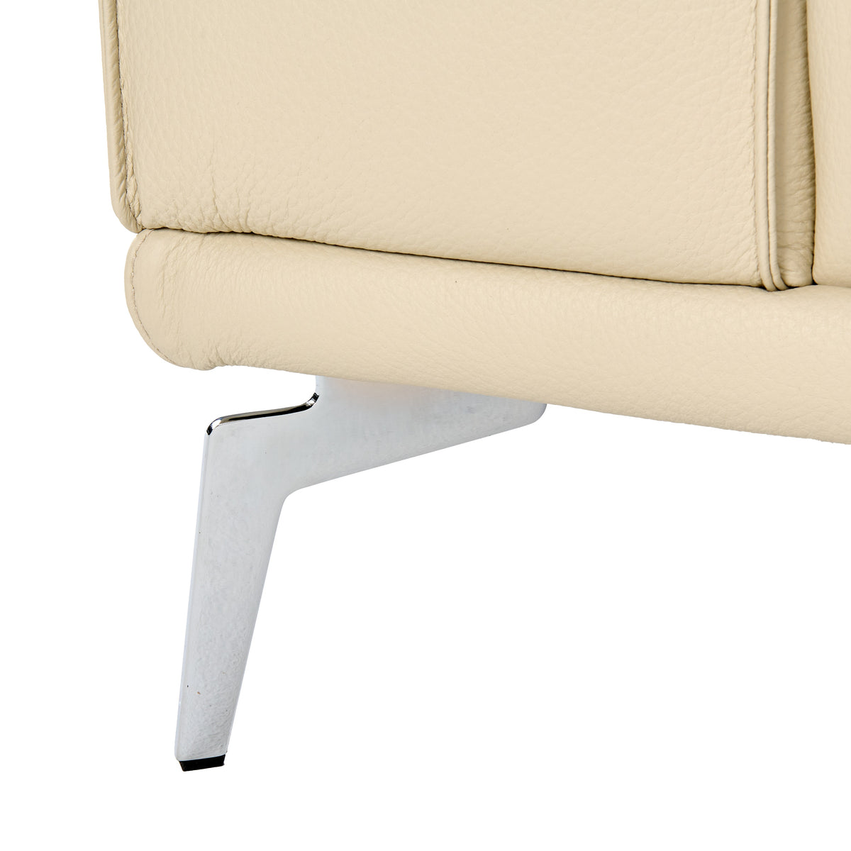 Soho - Italian Off White Leather Sofa by VIG Furniture - View 9
