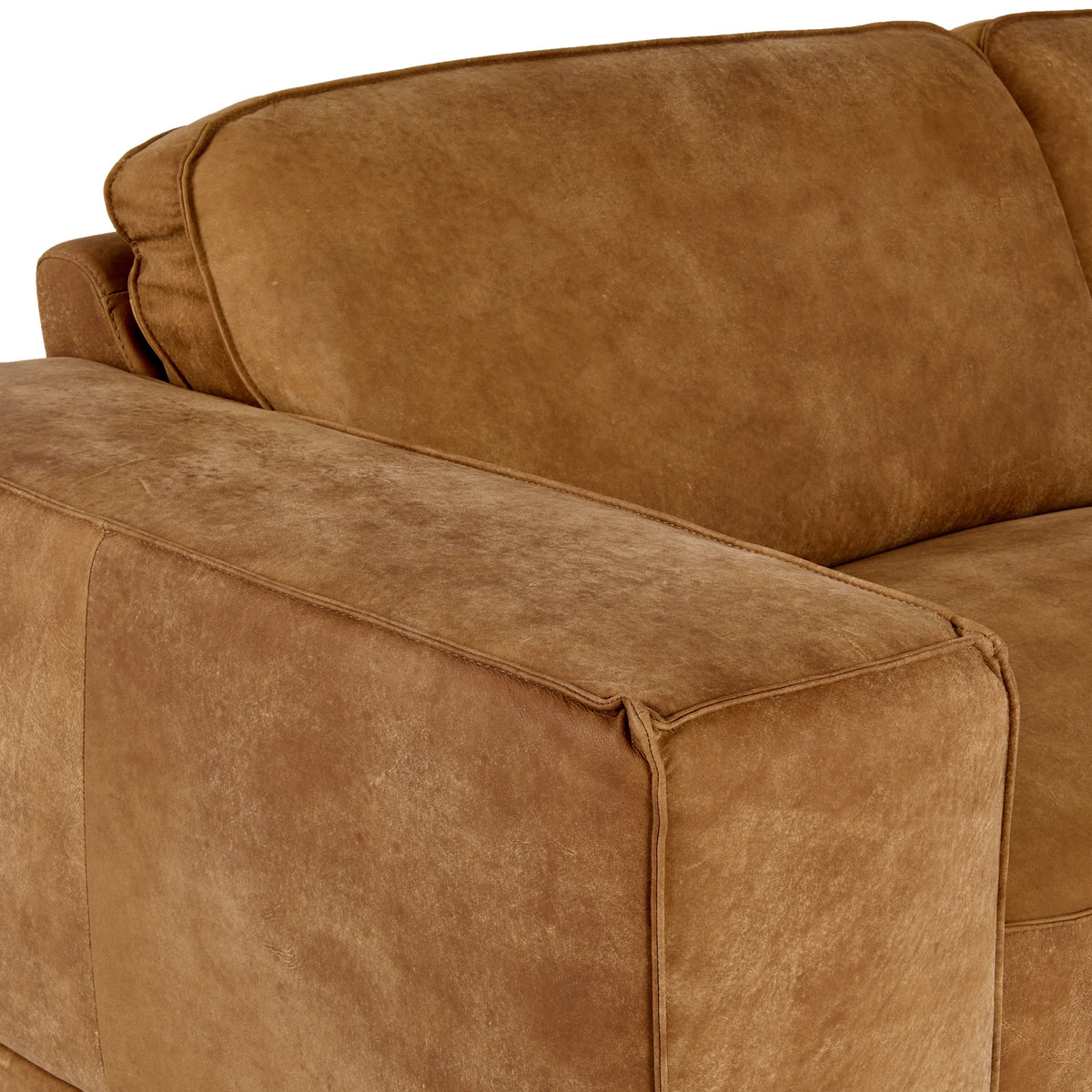 Soho - Italian Vintage Cognac Leather Sofa by VIG Furniture - View 7