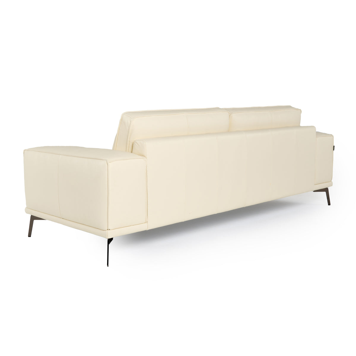 Soho - Italian Ivory Leather Sofa by VIG Furniture - View 6