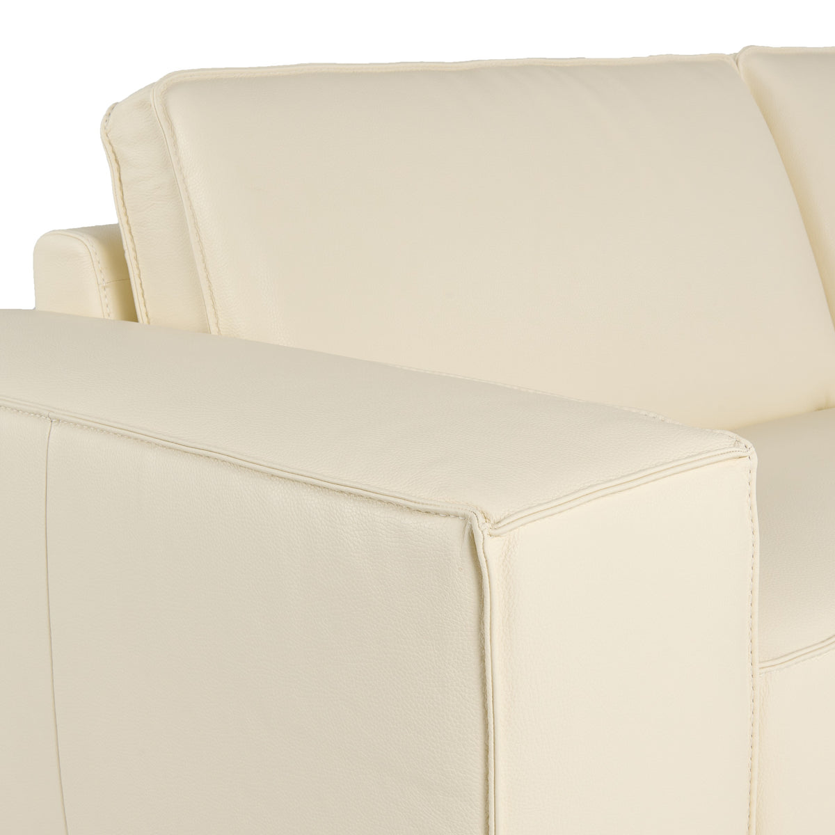 Soho - Italian Ivory Leather Sofa by VIG Furniture - View 8