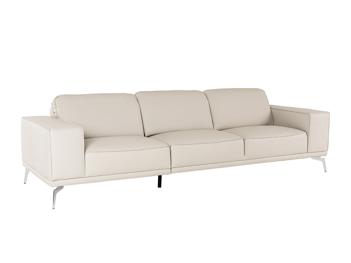 Soho - Italian Grey Leather Sofa by VIG Furniture - View 2