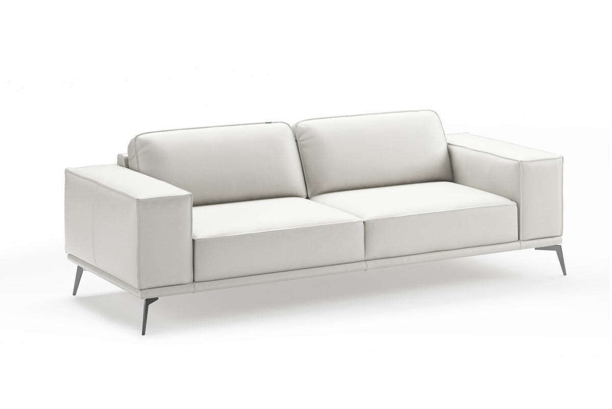 Soho - Contemporary Italian White Leather Sofa by VIG Furniture - View 1
